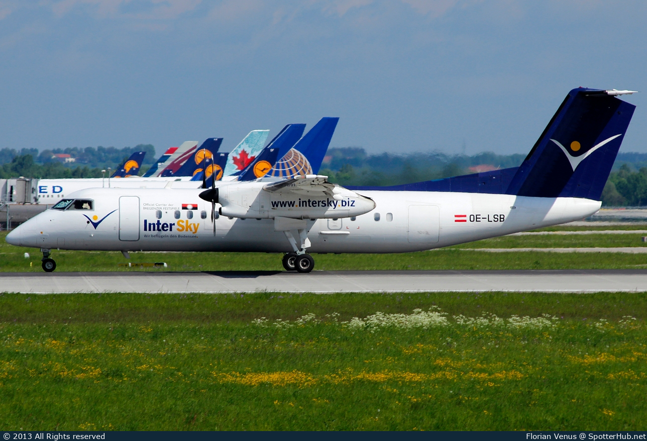 Photo of OE-LSB - Bombardier DHC-8-314 Dash 8 Q300 operated by InterSky
