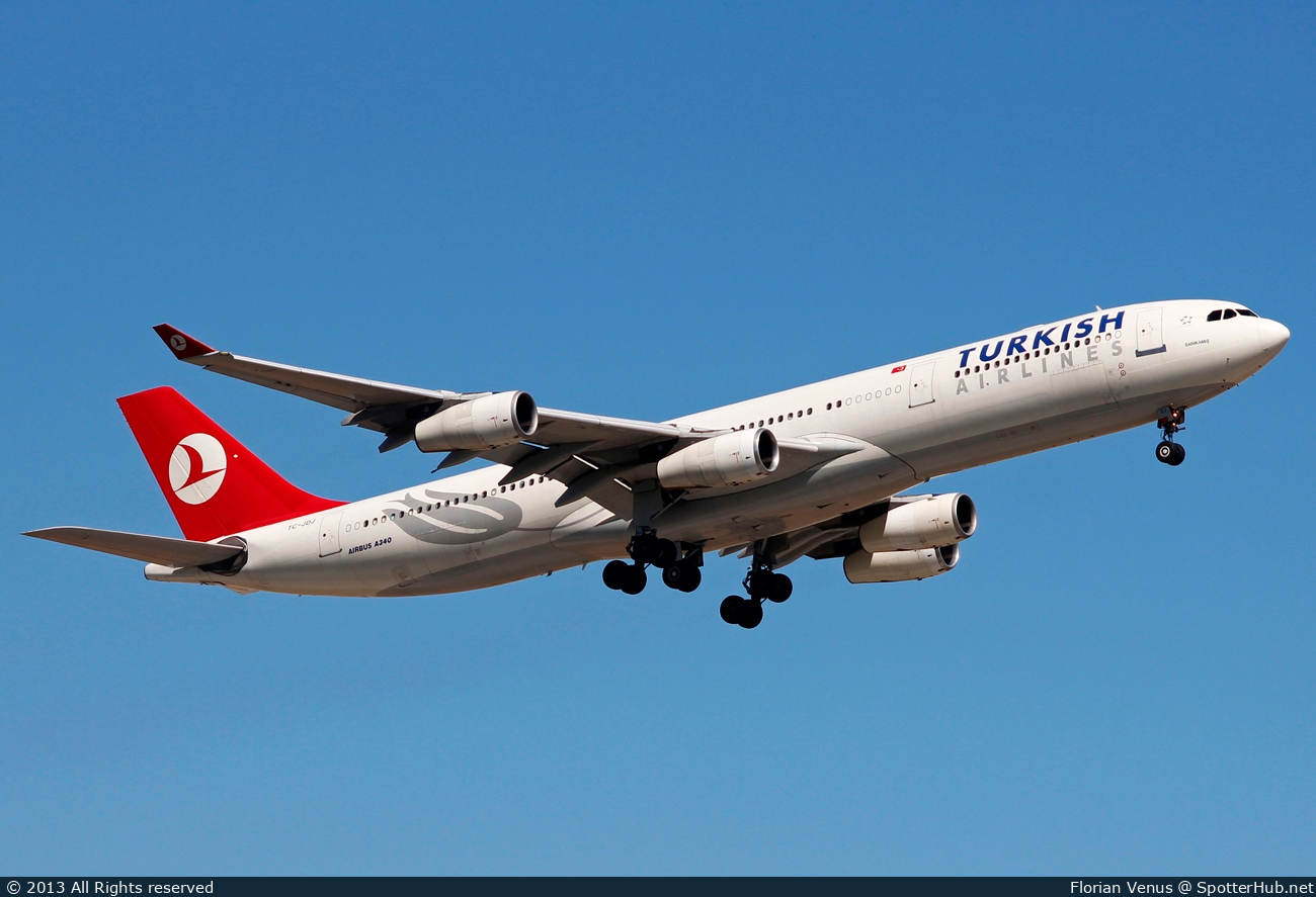 Photo of TC-JDJ - Airbus A340-311 operated by Turkish Airlines
