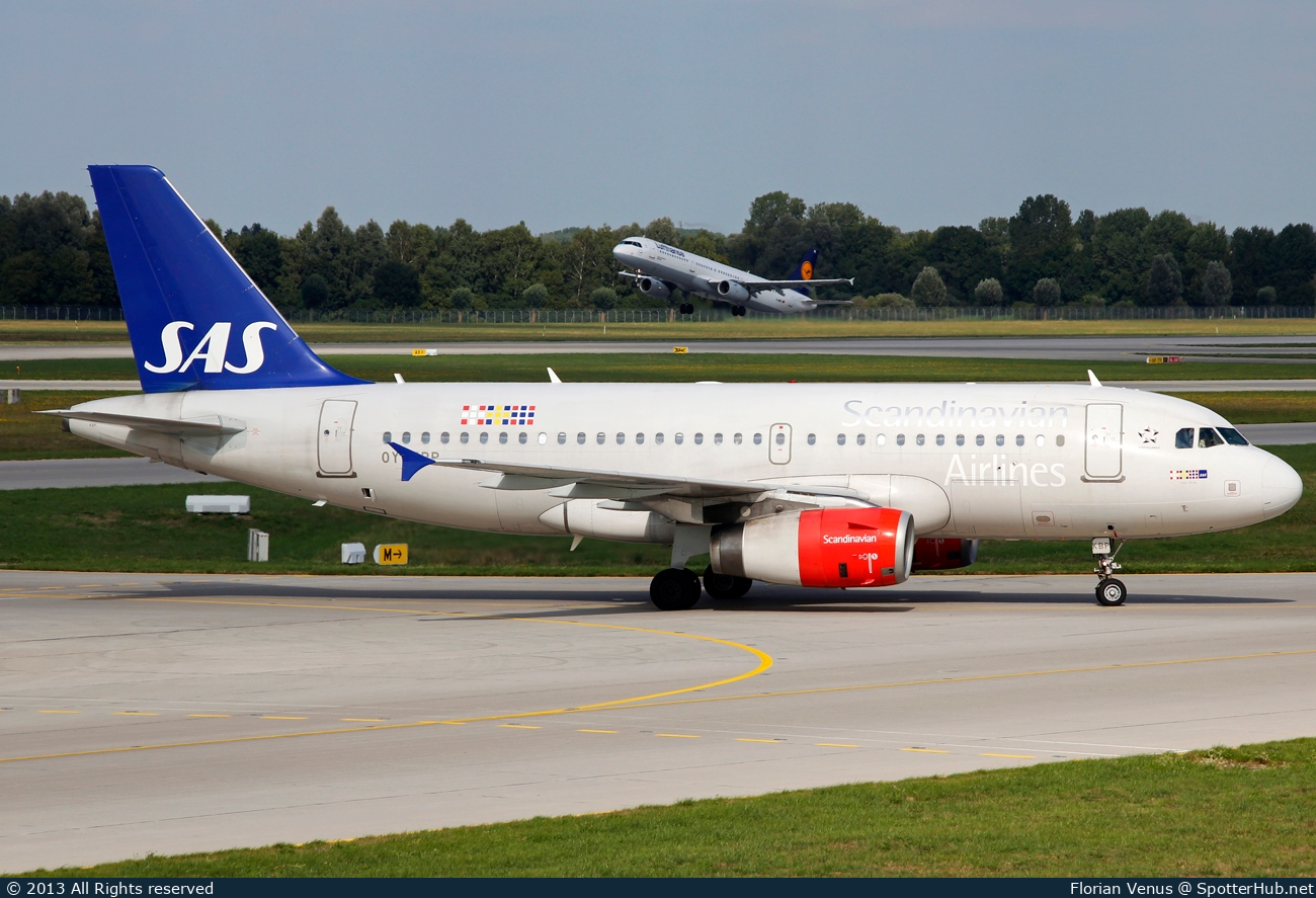Photo of OY-KBP - Airbus A319-132 operated by SAS Scandinavian Airlines