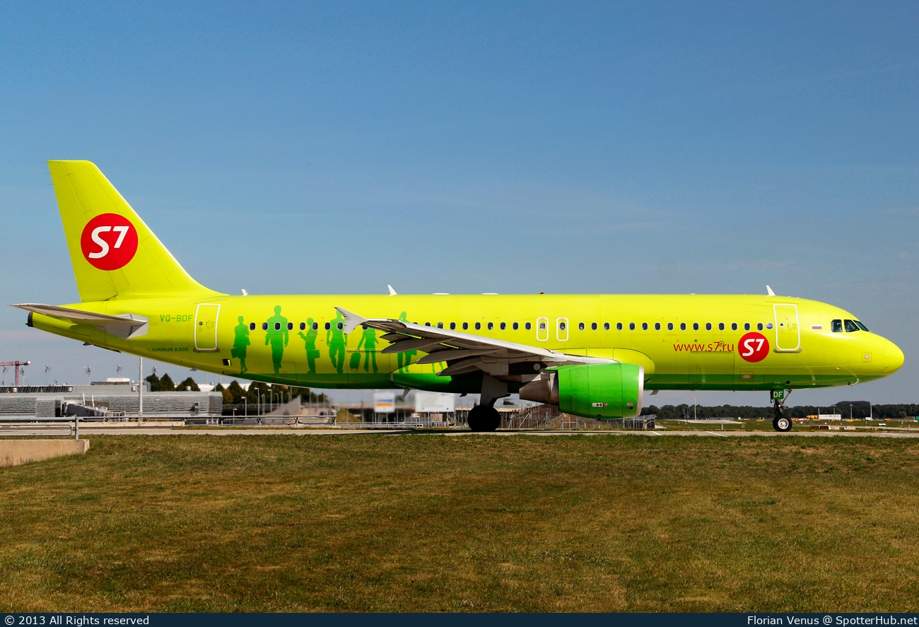 Photo of VQ-BDF - Airbus A320-214 operated by S7 Airlines