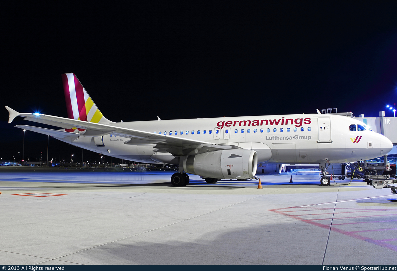 Photo of D-AGWD - Airbus A319-132 operated by Germanwings