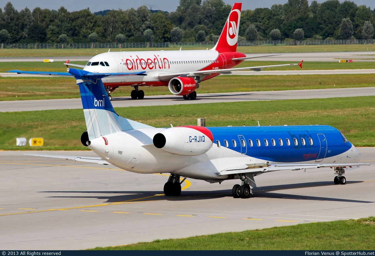 Photo of G-RJXD - Embraer ERJ-145EP operated by bmi Regional