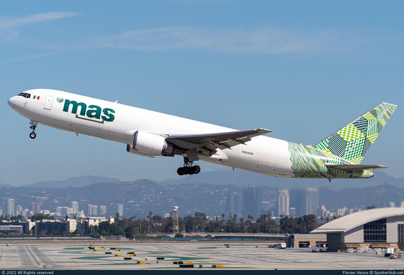 Photo of N363CM - Boeing 767-338(ER)(BDSF) operated by MAS Air Cargo