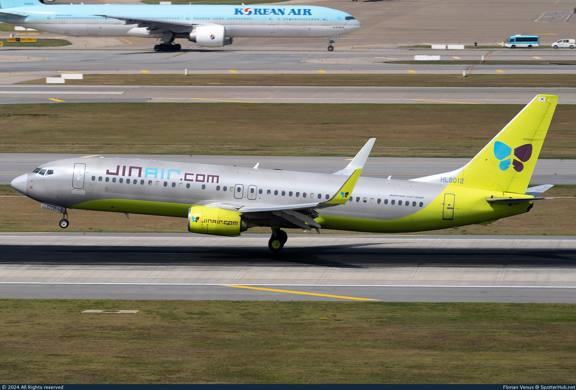 Photo of HL8012 - Boeing 737-8SH operated by Jin Air