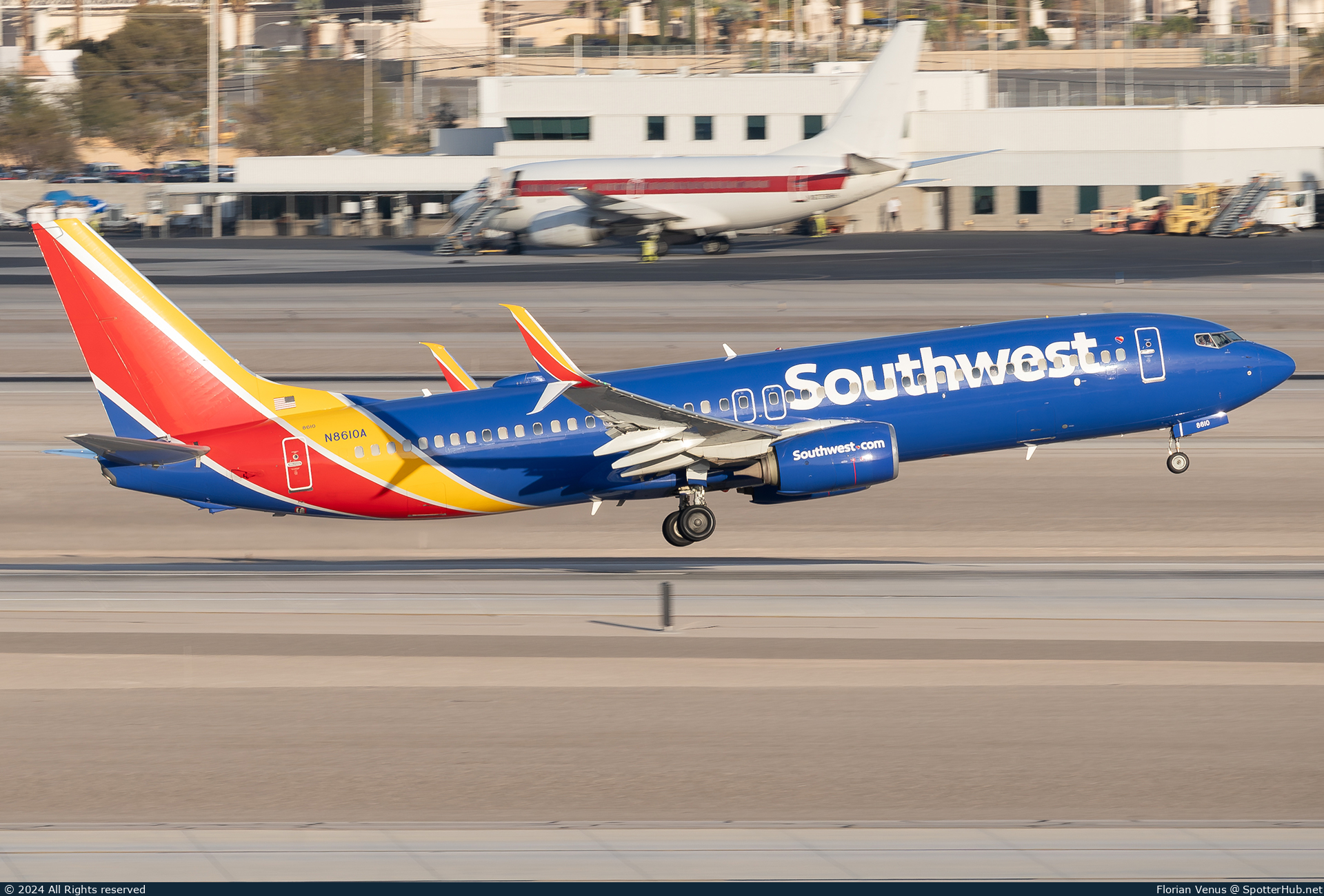Photo of N8610A - Boeing 737-8H4 operated by Southwest Airlines