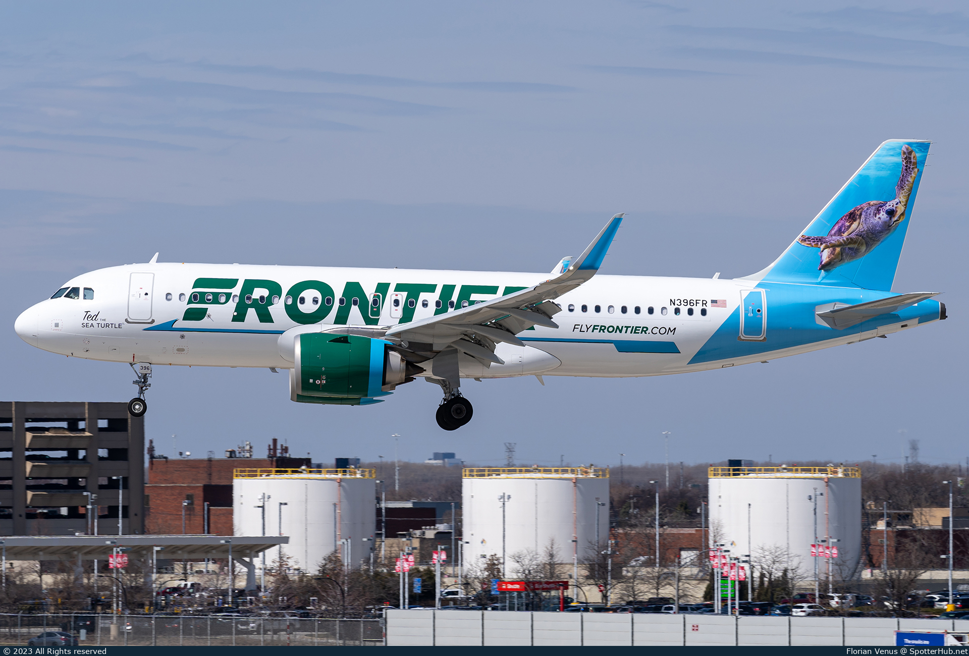 Photo of N396FR - Airbus A320-251N operated by Frontier Airlines