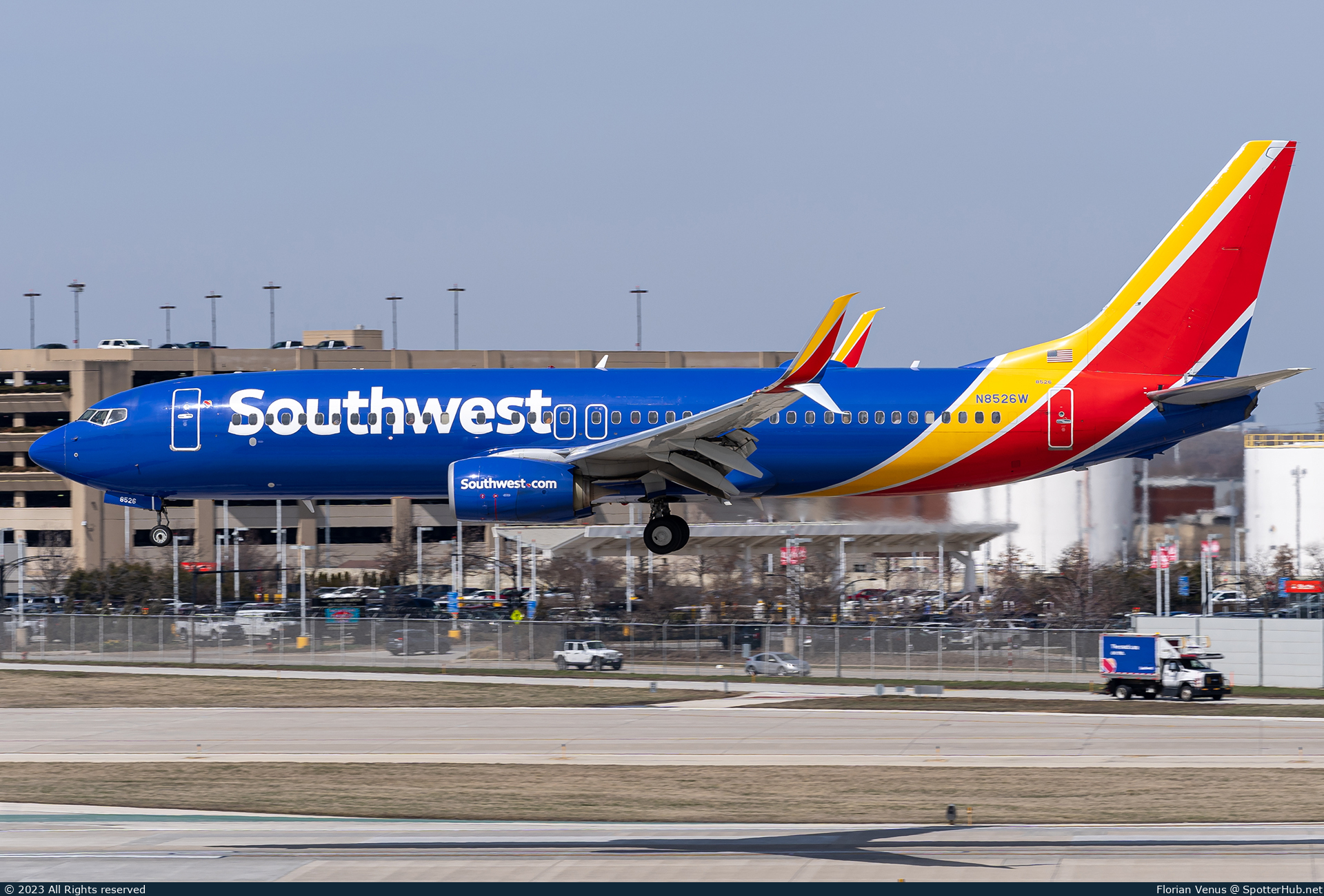 Photo of N8526W - Boeing 737-8H4 operated by Southwest Airlines