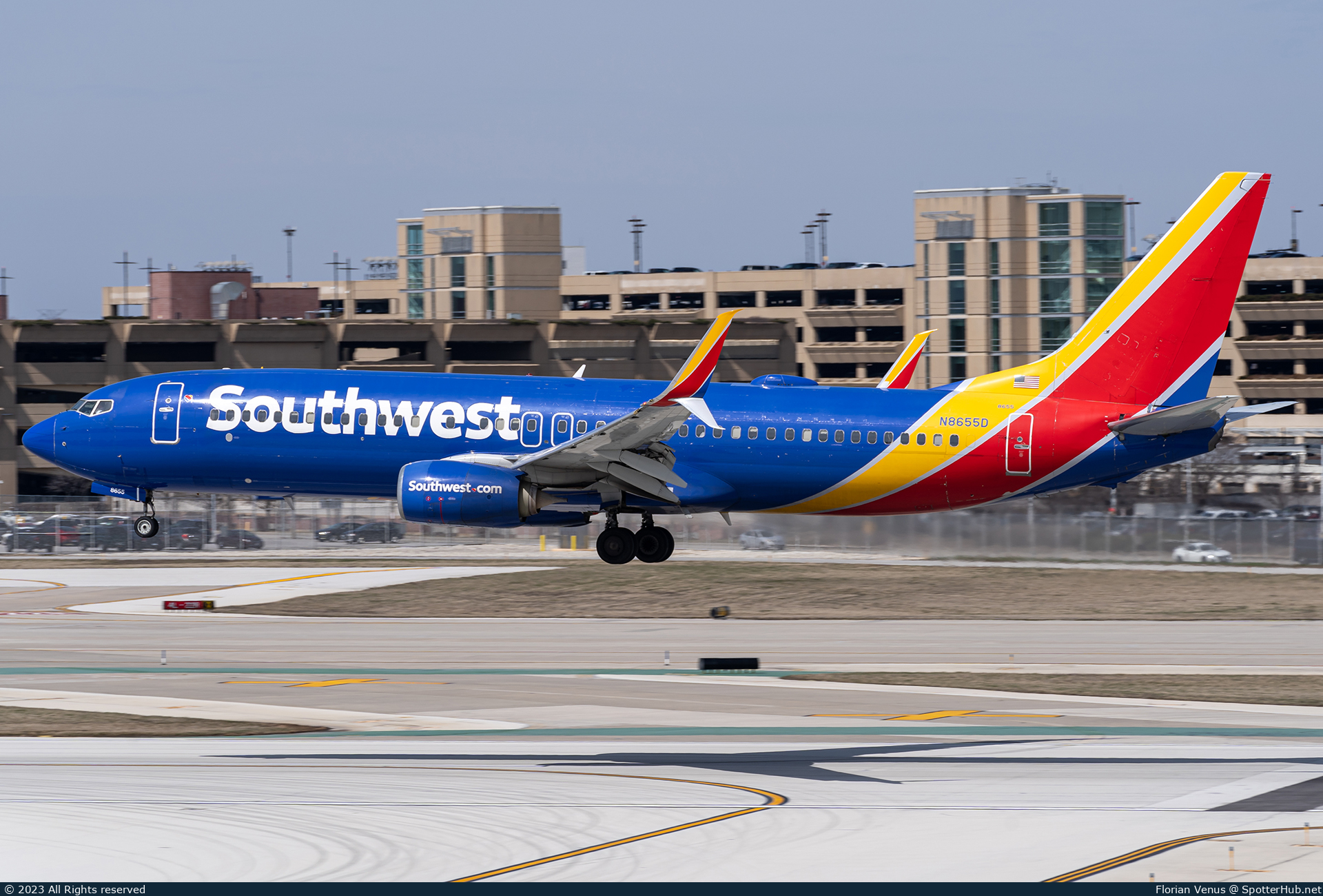Photo of N8655D - Boeing 737-8H4 operated by Southwest Airlines