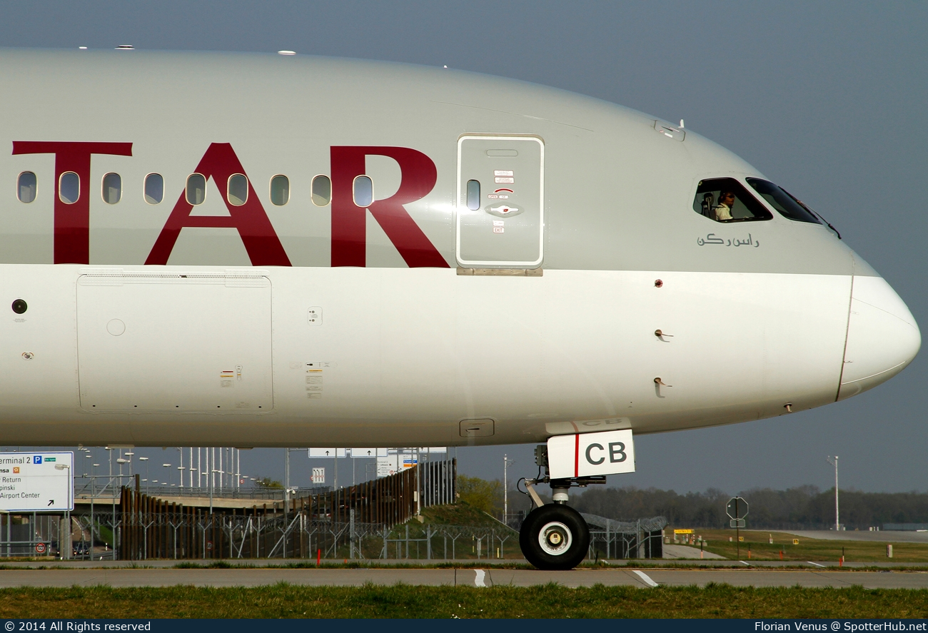 Photo of A7-BCB - Boeing 787-8 Dreamliner operated by Qatar Airways