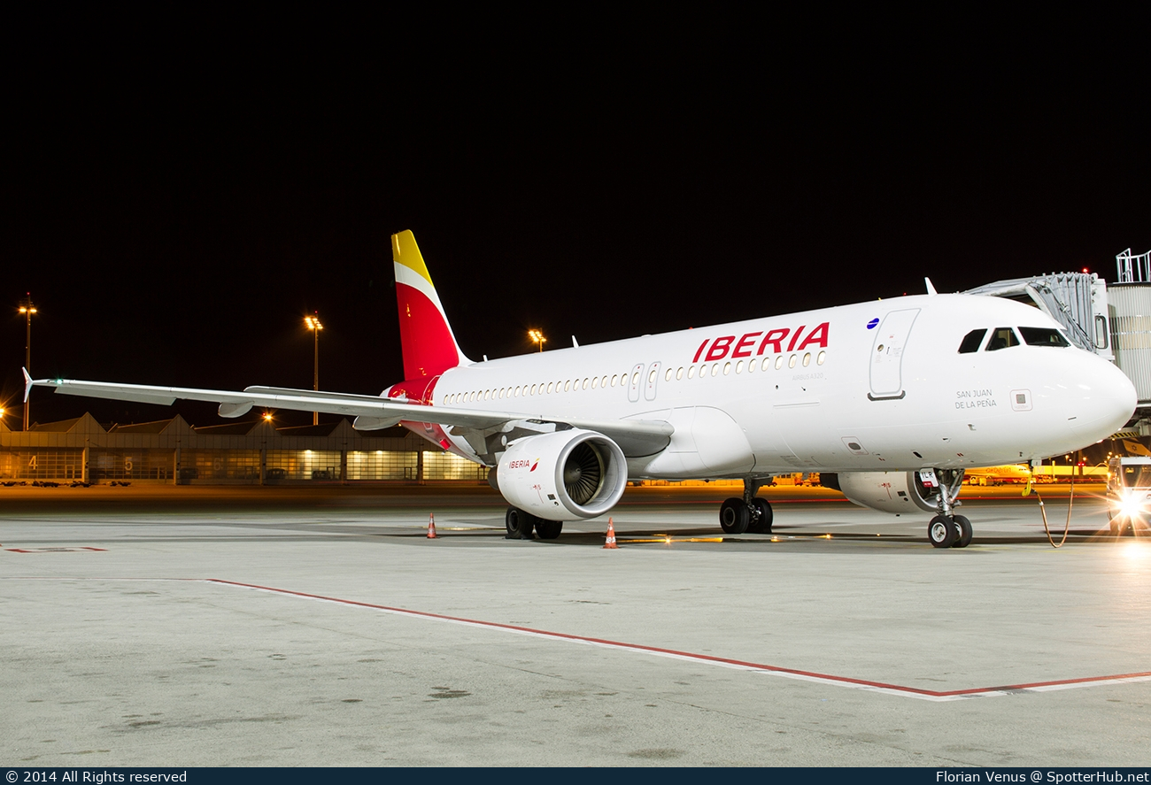 Photo of EC-ILR - Airbus A320-214 operated by Iberia