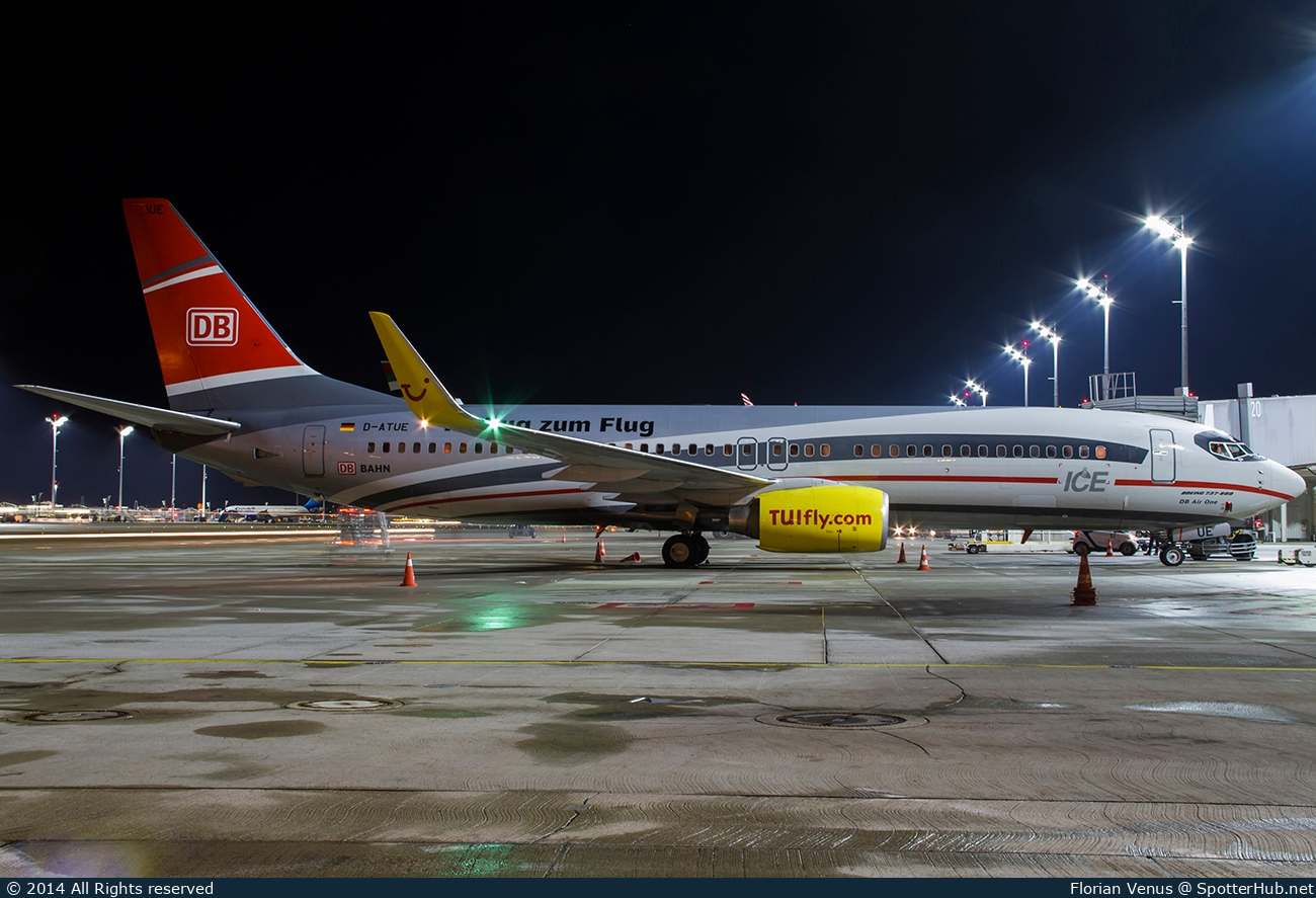 Photo of D-ATUE - Boeing 737-8K5 operated by TUIfly
