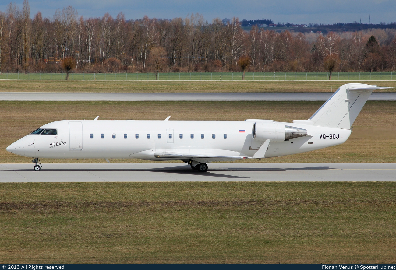 Photo of VQ-BOJ - Bombardier CRJ-200ER operated by Ak Bars Aero