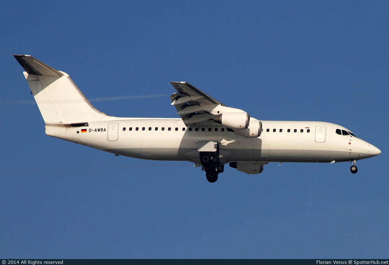 Photo of D-AWBA - British Aerospace 146-300 operated by WDL Aviation