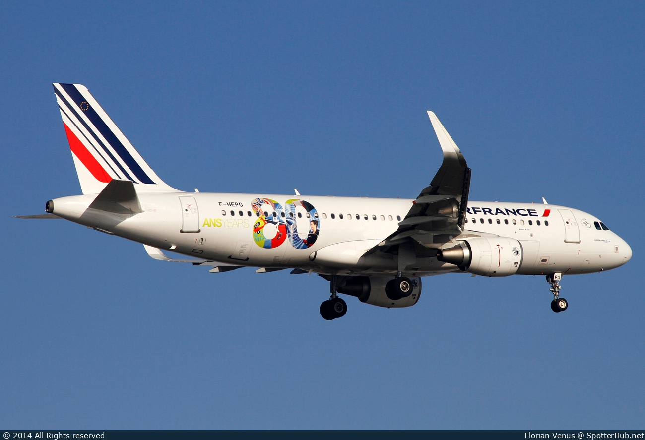 Photo of F-HEPG - Airbus A320-214 operated by Air France