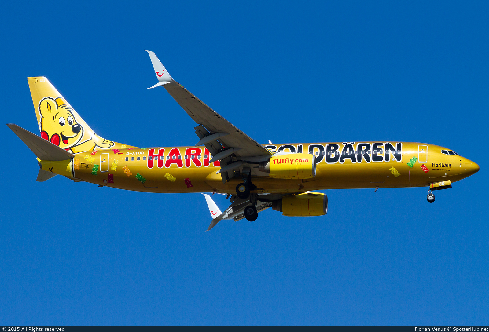 Photo of D-ATUD - Boeing 737-8K5 operated by TUIfly