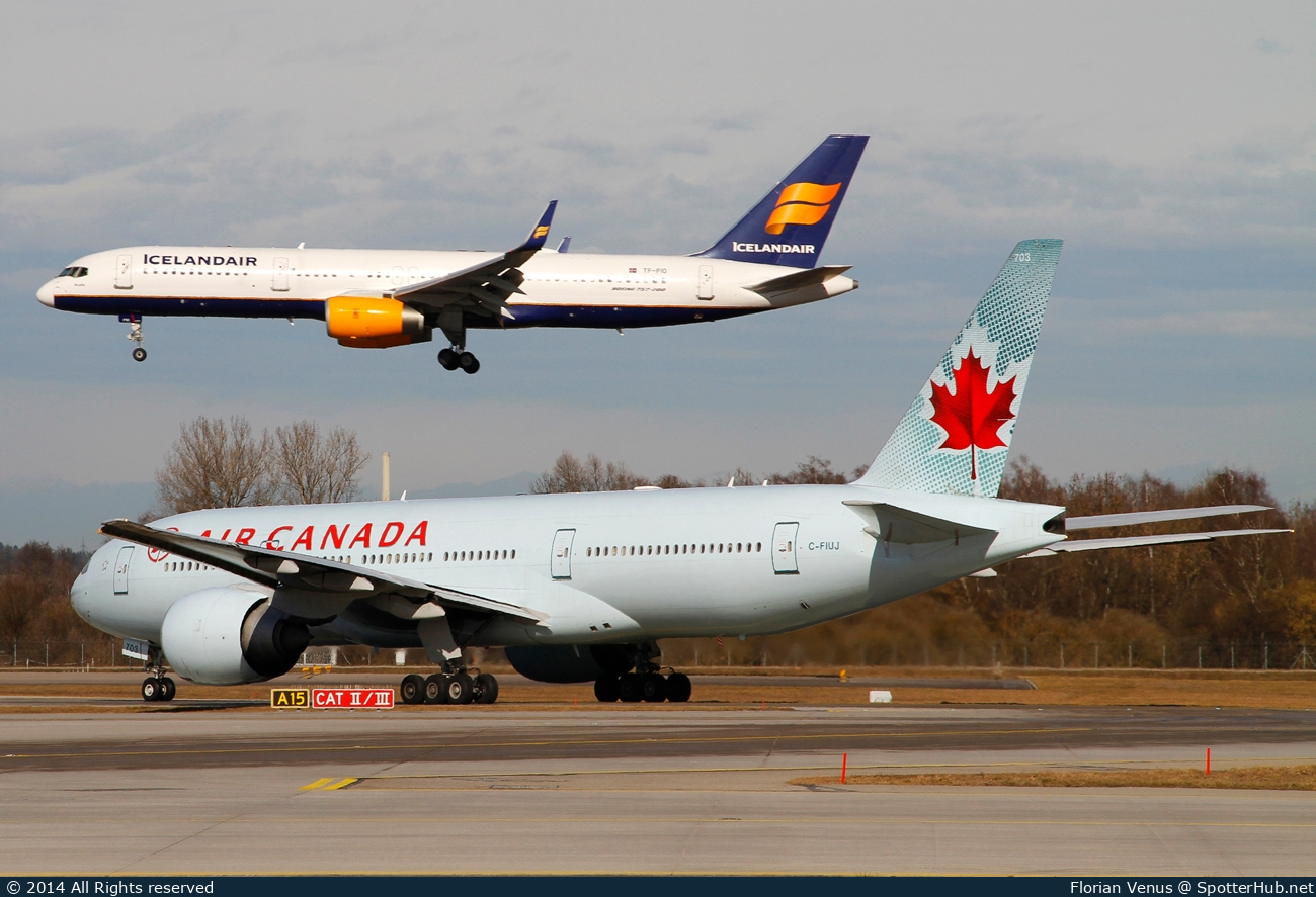 Photo of C-FIUJ - Boeing 777-233(LR) operated by Air Canada