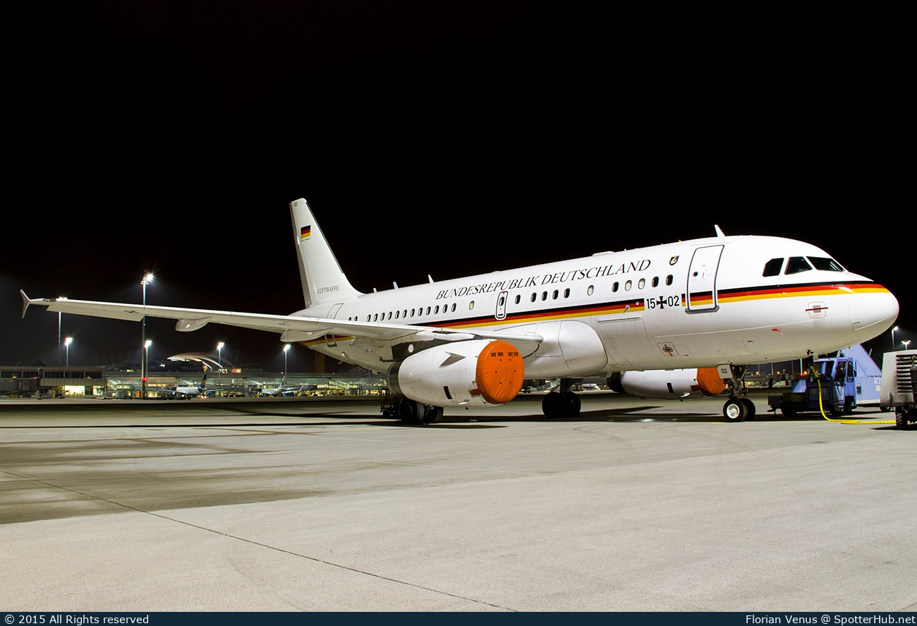 Photo of 15+02 - Airbus A319-133(CJ) operated by German Air Force