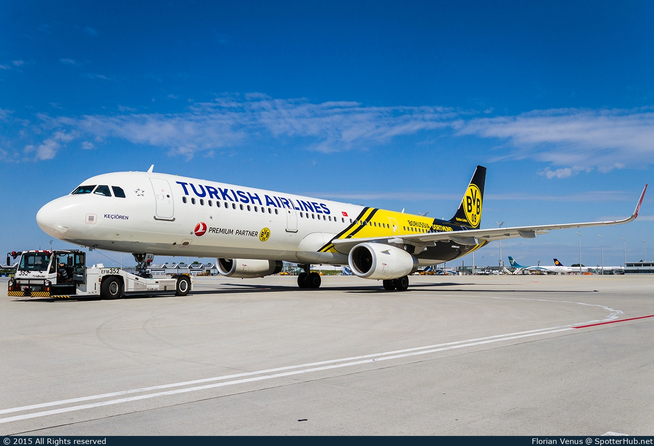 Photo of TC-JSJ - Airbus A321-231 operated by Turkish Airlines