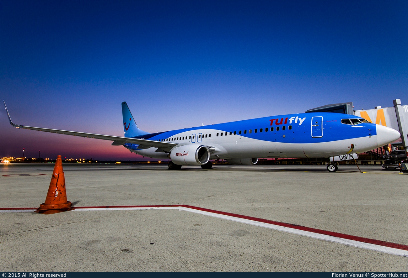 Photo of D-ASUN - Boeing 737-8BK operated by TUIfly