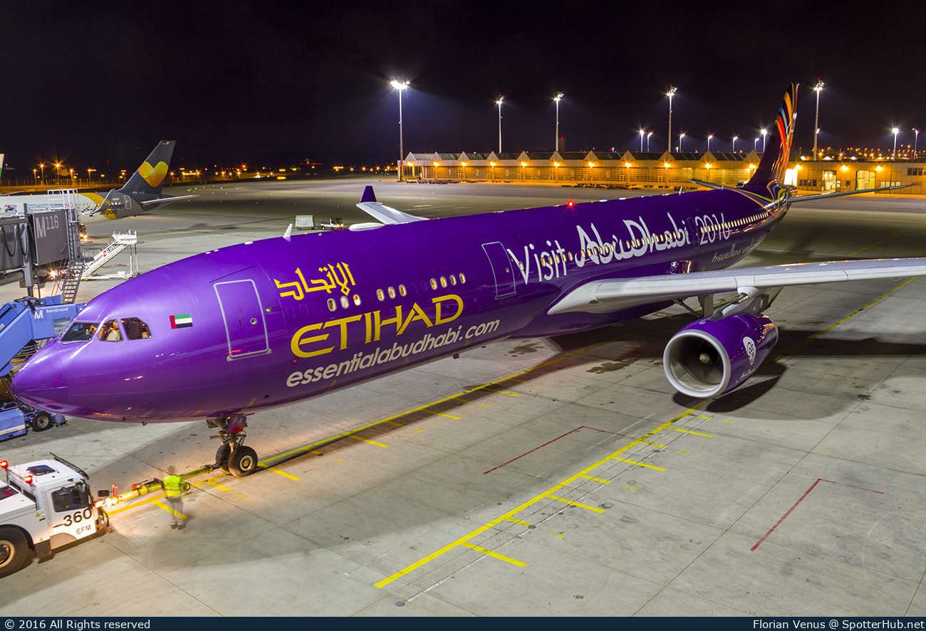 Photo of A6-AFA - Airbus A330-343 operated by Etihad Airways