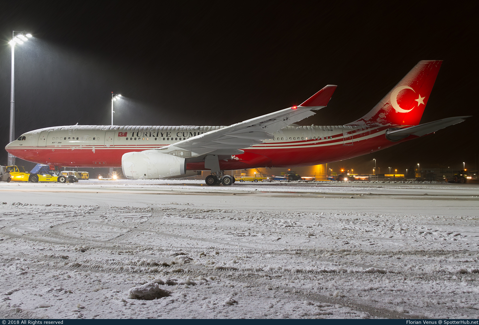 Photo of TC-TUR - Airbus A330-243(CJ) operated by Government of Türkiye