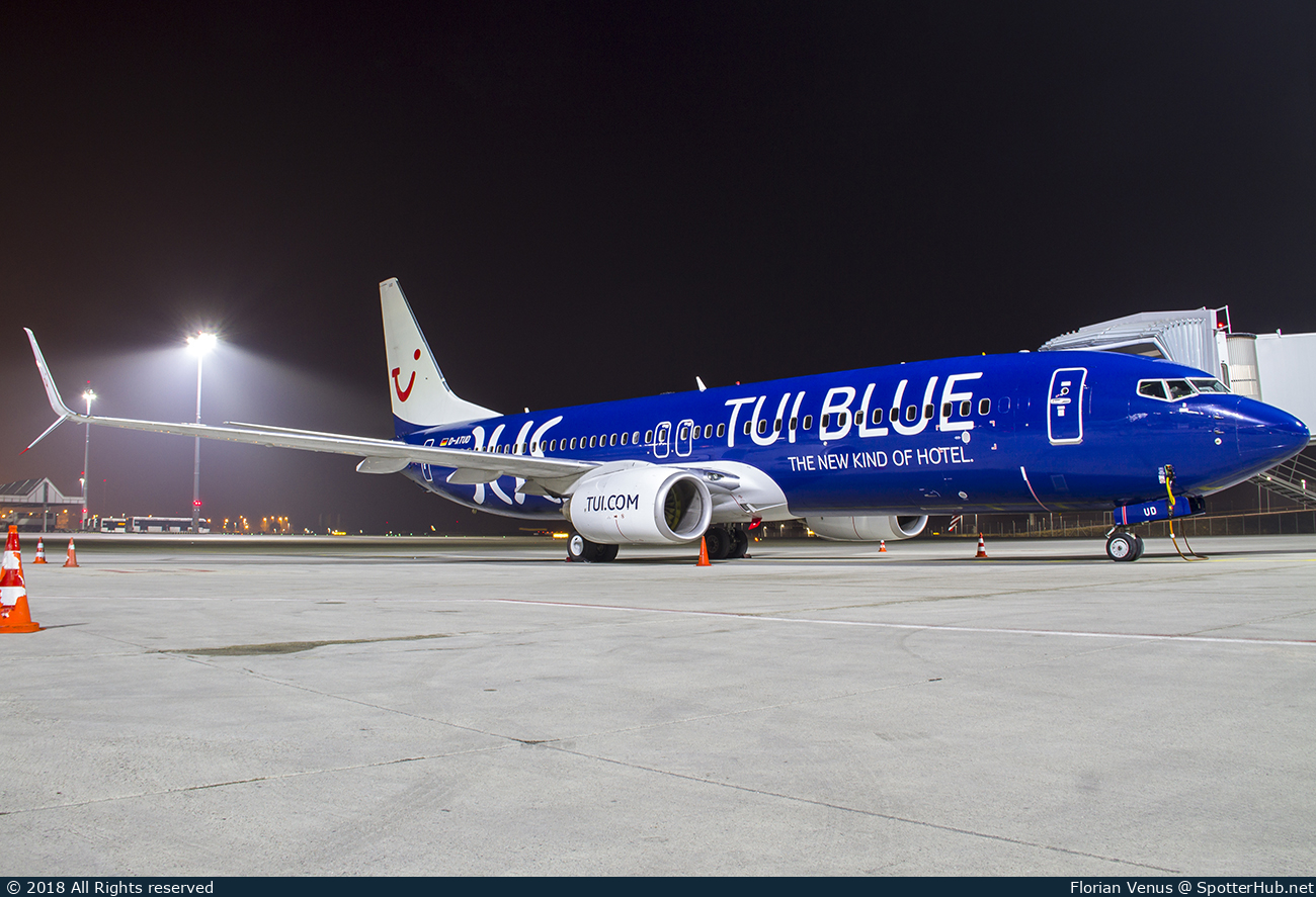 Photo of D-ATUD - Boeing 737-8K5 operated by TUIfly