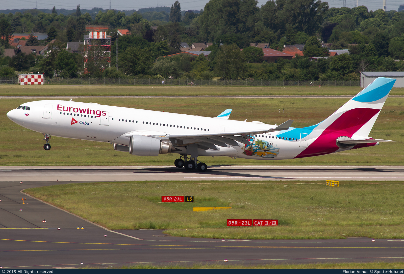Photo of D-AXGA - Airbus A330-203 operated by Eurowings (opb SunExpress Germany)