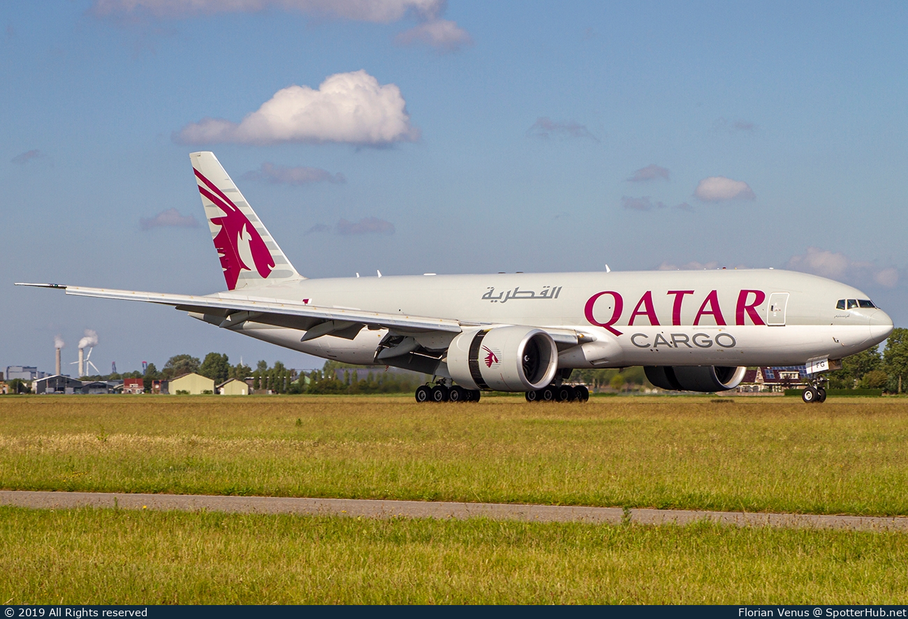 Photo of A7-BFG - Boeing 777-FDZ operated by Qatar Airways Cargo