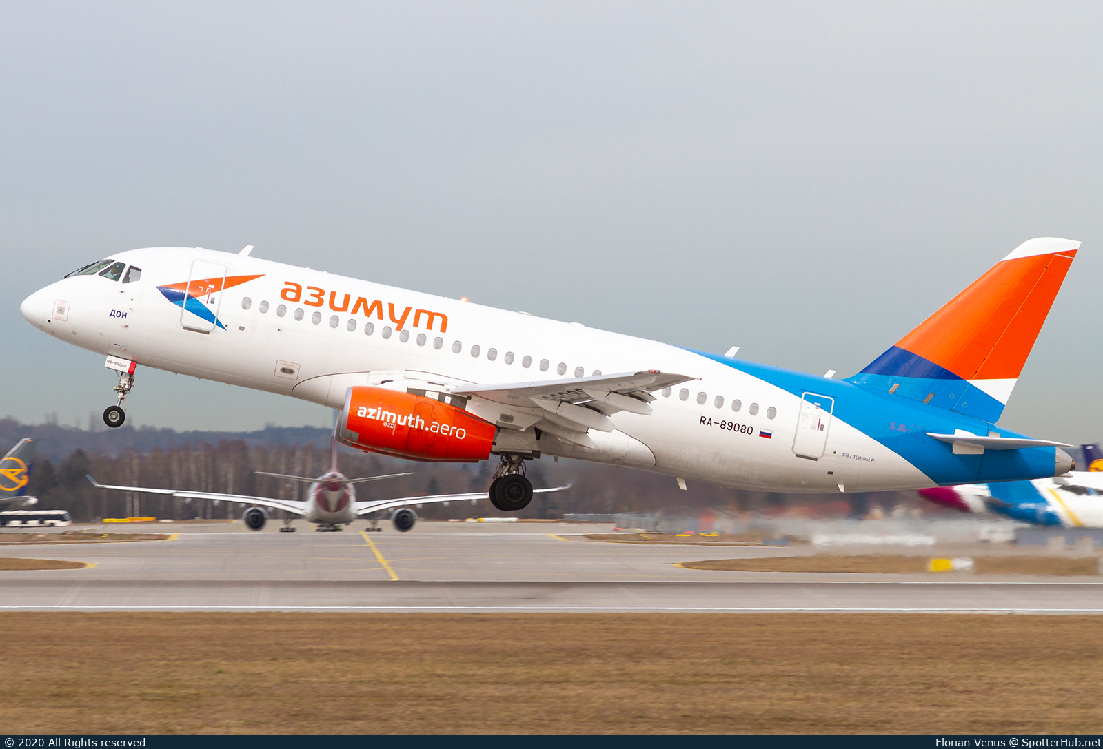 Photo of RA-89080 - Sukhoi Superjet 100-95LR operated by azimuth
