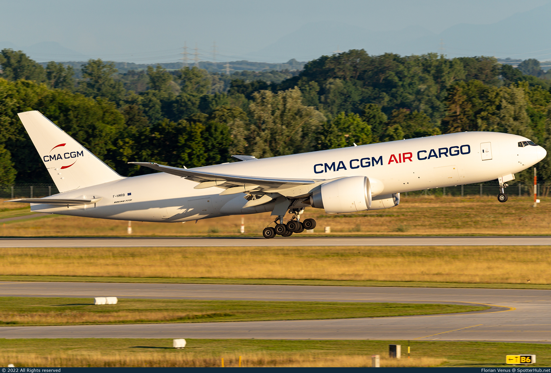 Photo of F-HMRB - Boeing 777-F operated by CMA CGM Air Cargo
