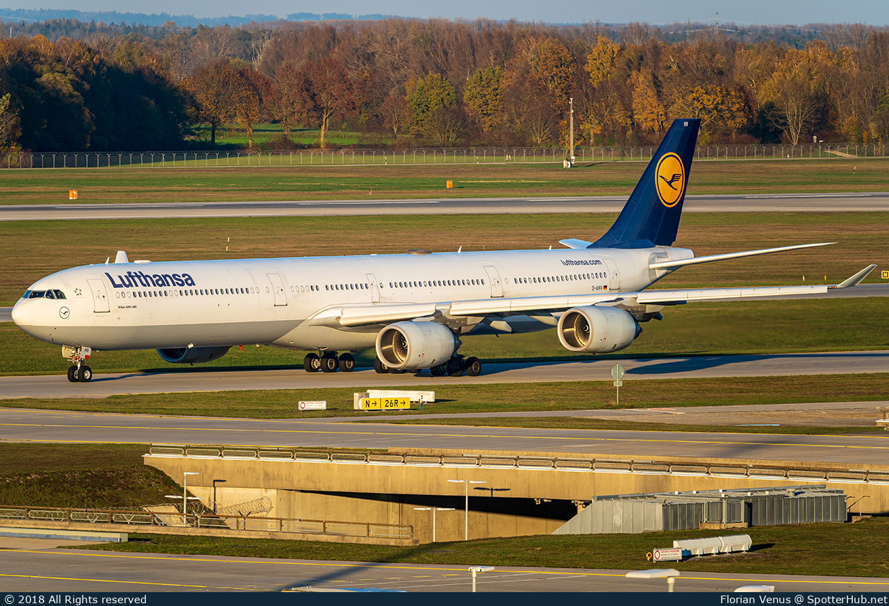 Photo of D-AIHV - Airbus A340-642 operated by Lufthansa