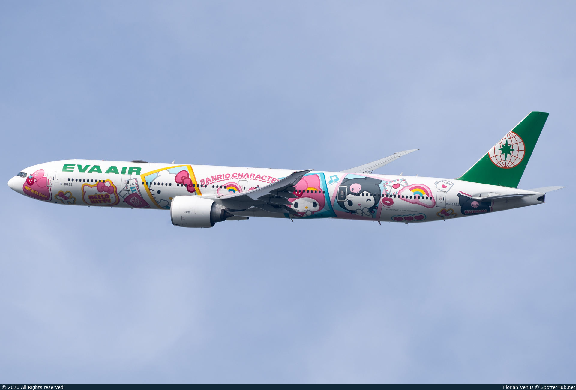 Photo of B-16722 - Boeing 777-36N(ER) operated by EVA Air