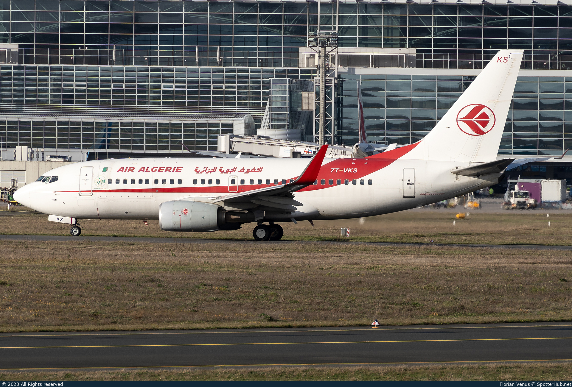 Photo of 7T-VKS - Boeing 737-7D6C operated by Air Algérie