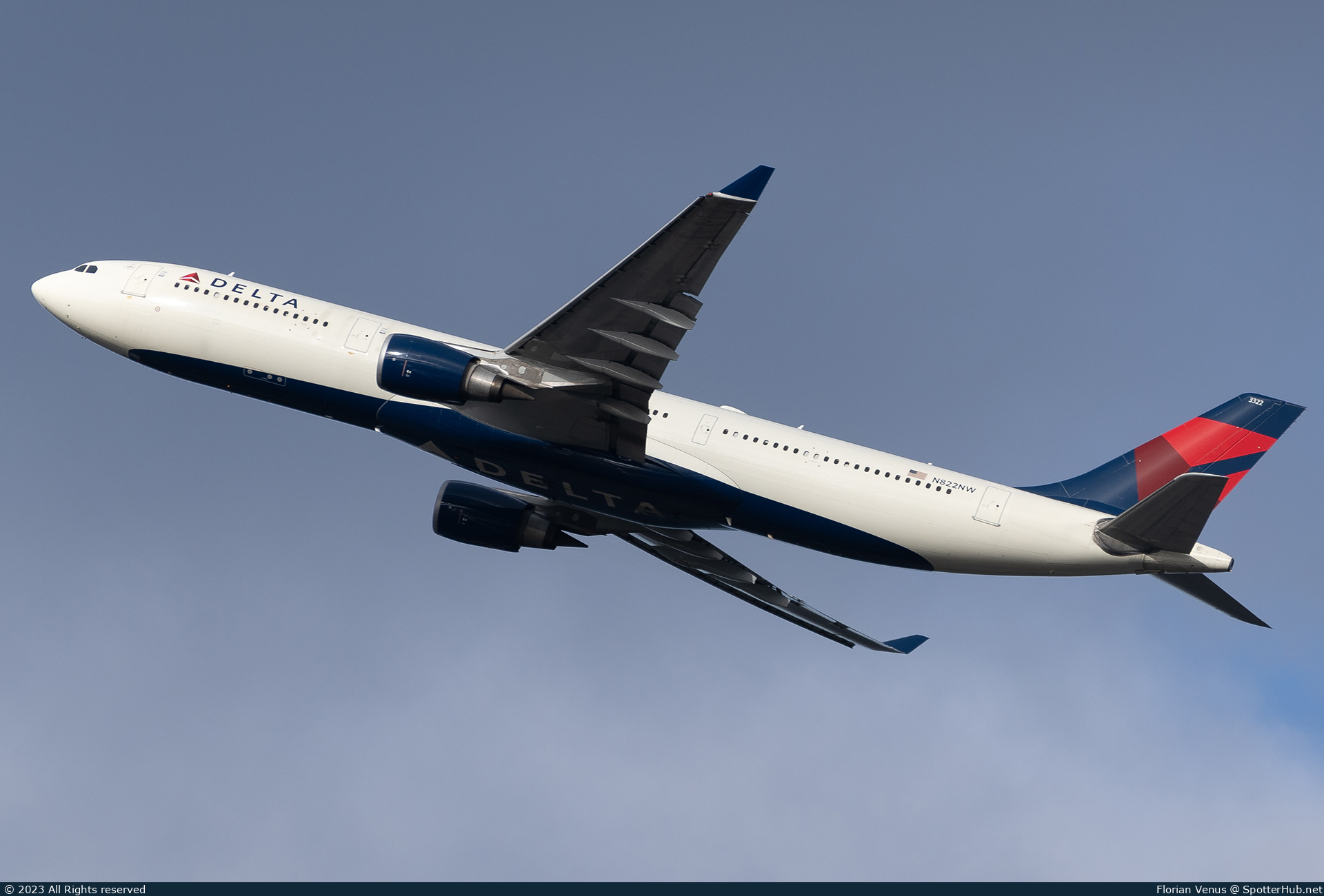 Photo of N822NW - Airbus A330-302 operated by Delta Air Lines