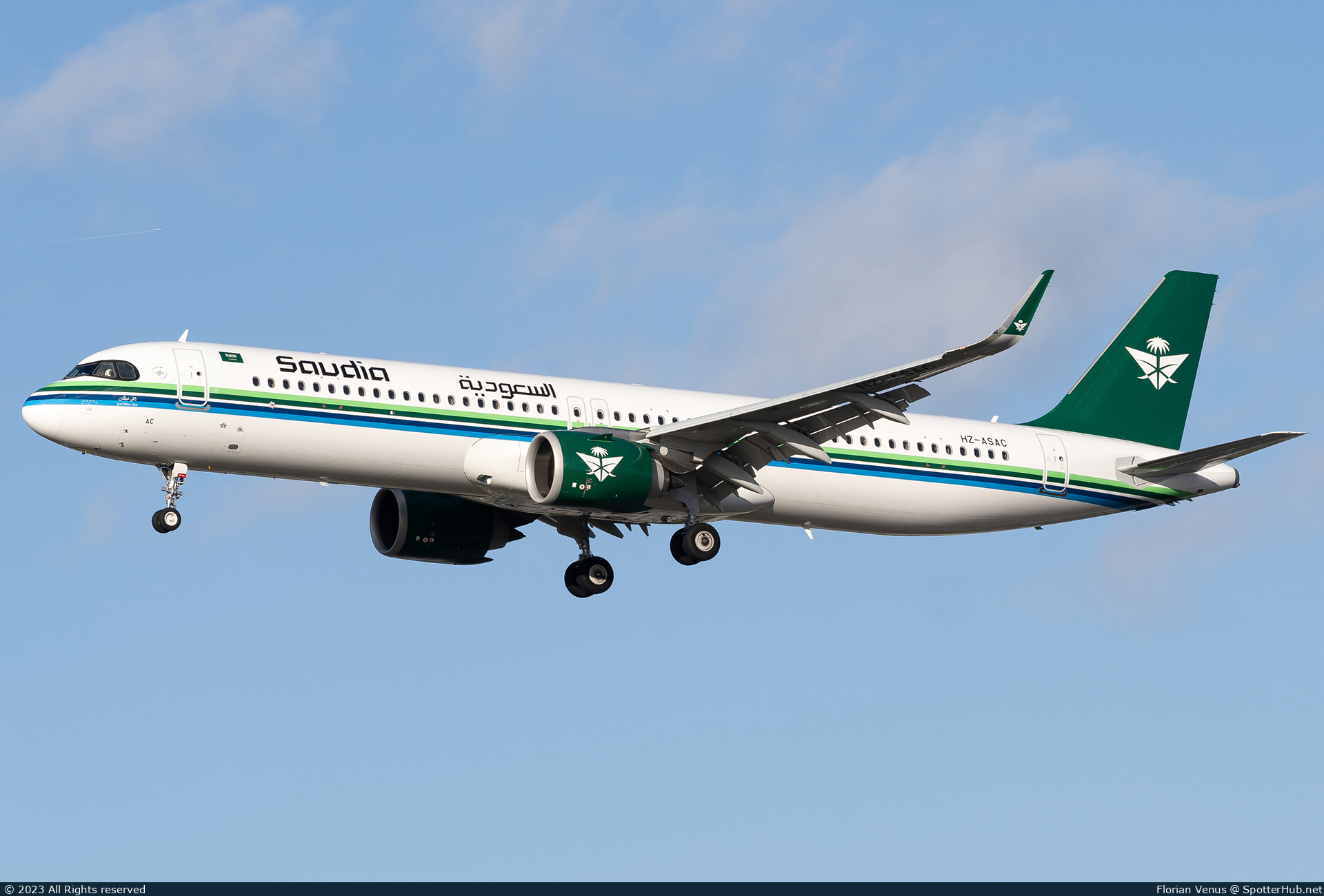 Photo of HZ-ASAC - Airbus A321-251NX operated by Saudia