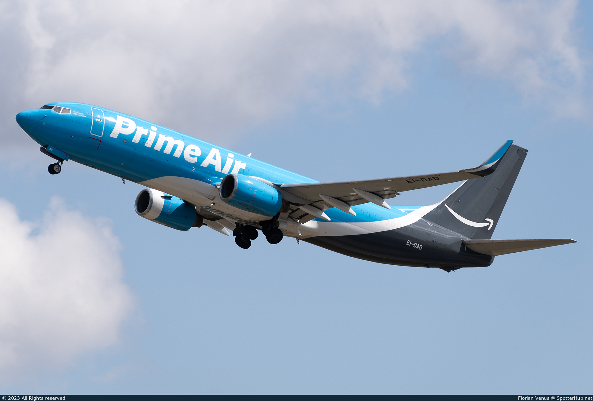 Photo of EI-DAD - Boeing 737-8AS(BCF) operated by Amazon Prime Air (opb ASL Airlines Ireland)