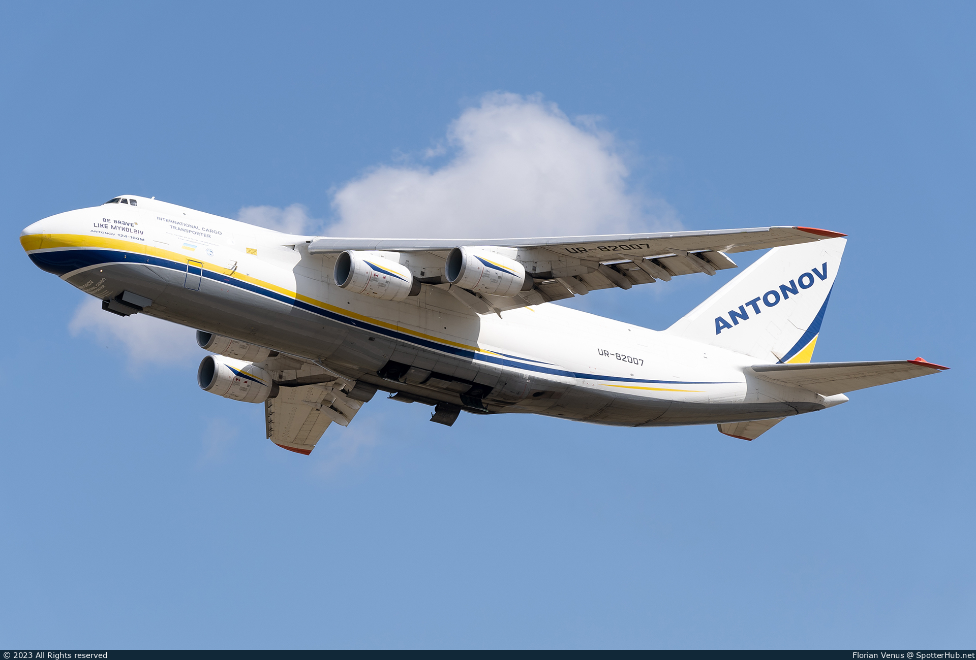 Photo of UR-82007 - Antonov An-124-100M Ruslan operated by Antonov Airlines