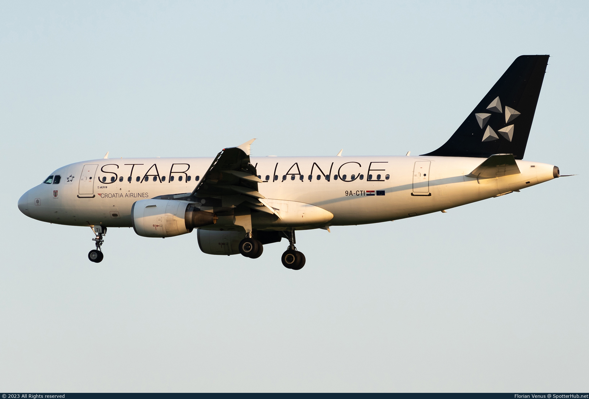 Photo of 9A-CTI - Airbus A319-112 operated by Croatia Airlines