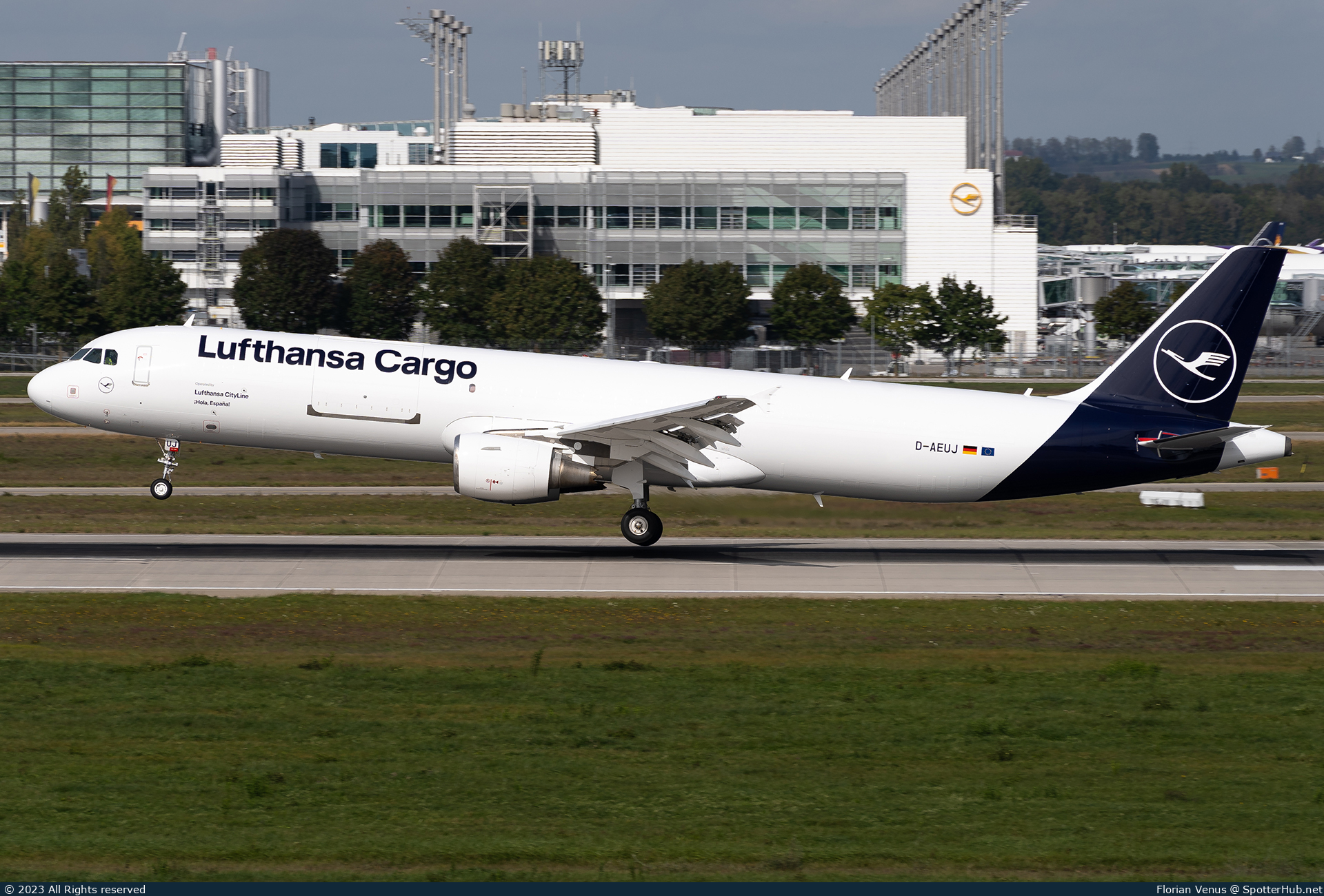 Photo of D-AEUJ - Airbus A321-211(P2F) operated by Lufthansa Cargo (opb Lufthansa CityLine)
