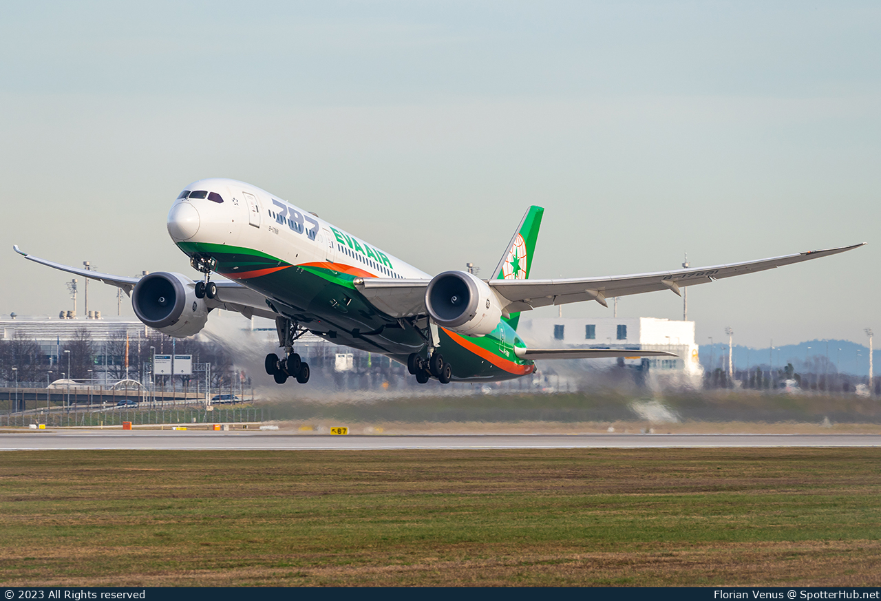 Photo of B-17881 - Boeing 787-9 Dreamliner operated by EVA Air