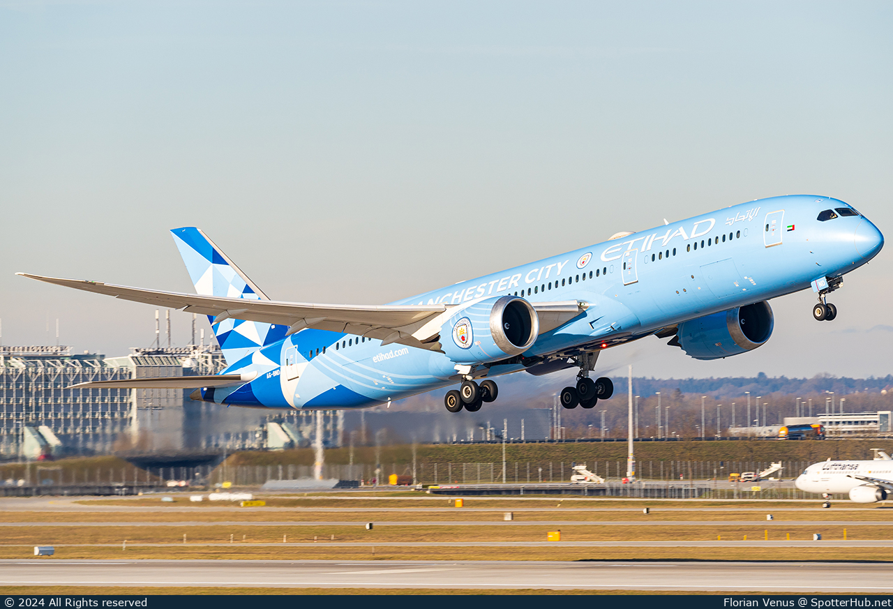 Photo of A6-BND - Boeing 787-9 Dreamliner operated by Etihad Airways