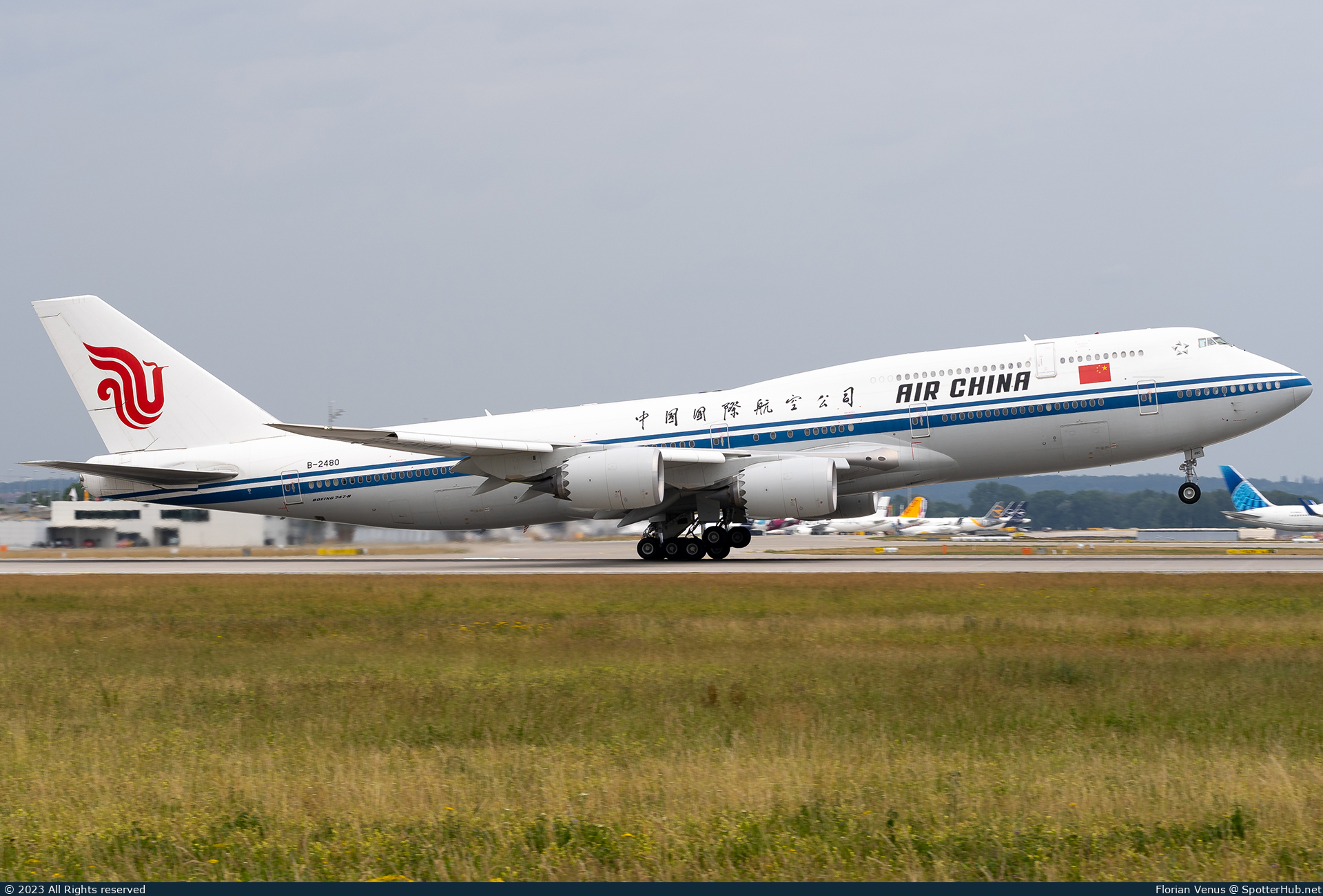 Photo of B-2480 - Boeing 747-89L operated by Air China