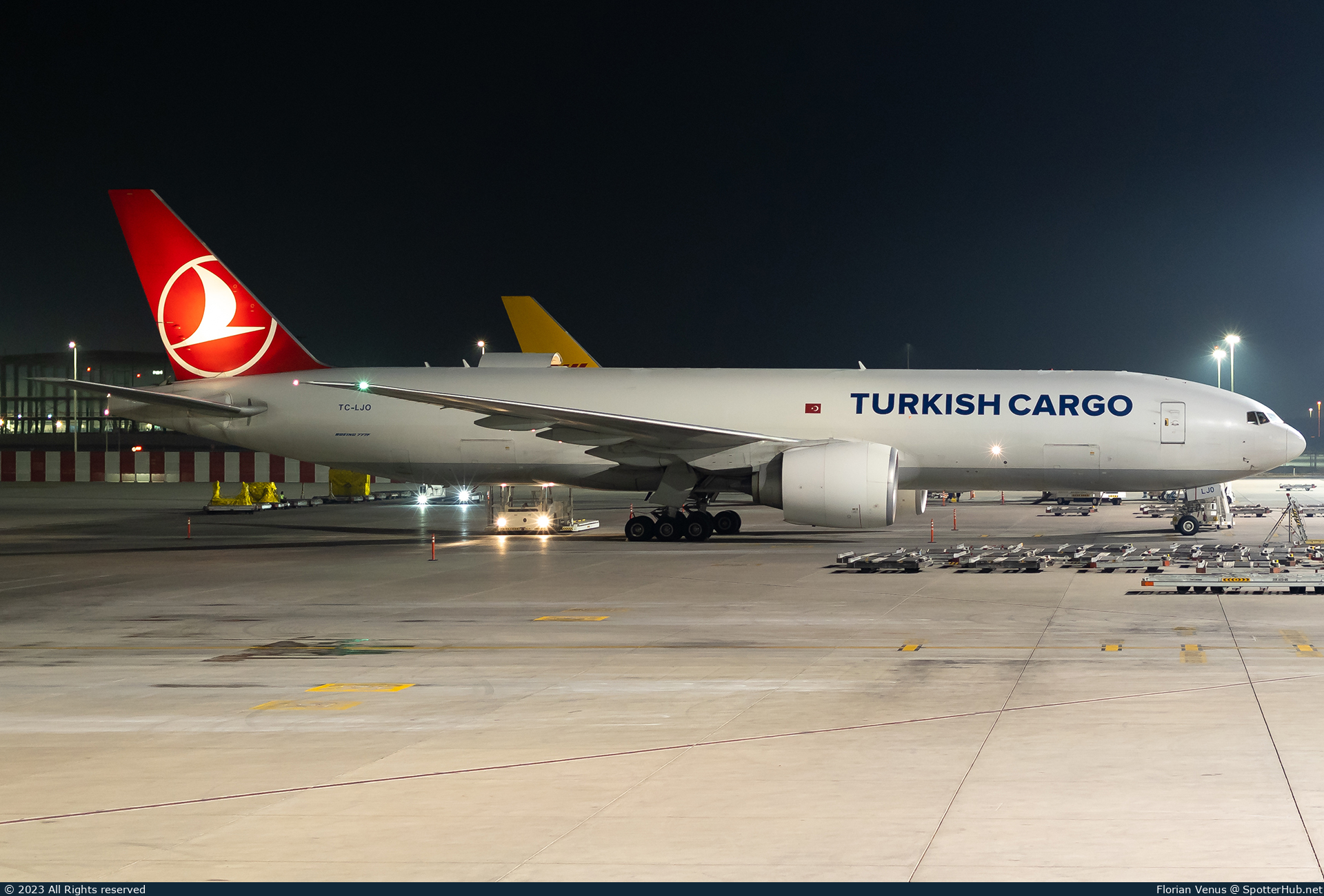 Photo of TC-LJO - Boeing 777-F operated by Turkish Airlines Cargo