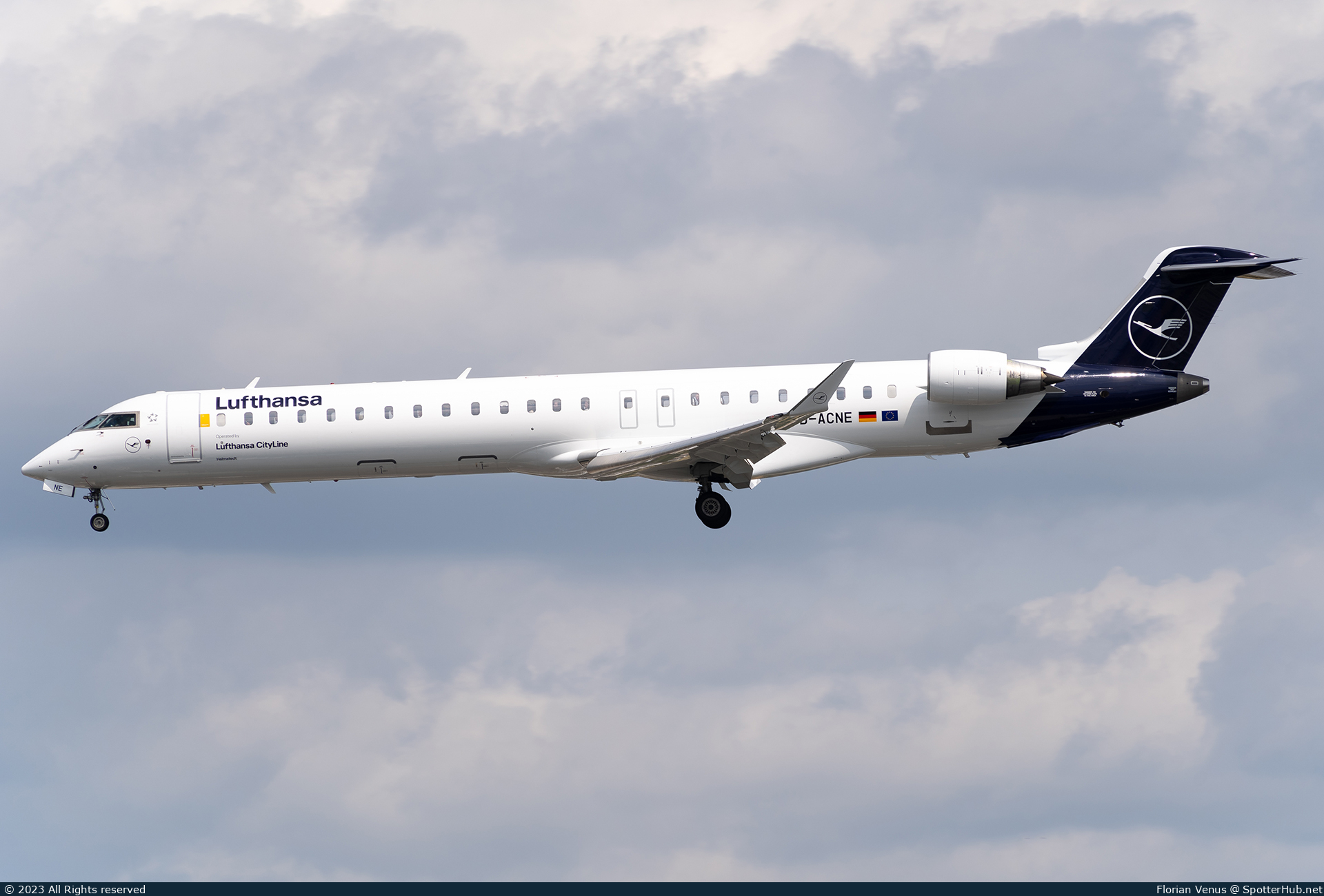 Photo of D-ACNE - Bombardier CRJ-900LR operated by Lufthansa CityLine