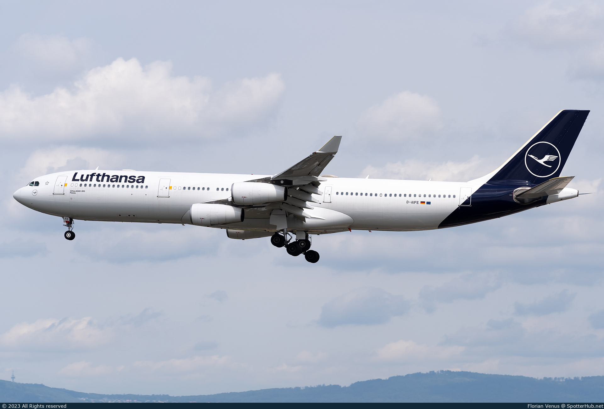 Photo of D-AIFE - Airbus A340-313 operated by Lufthansa