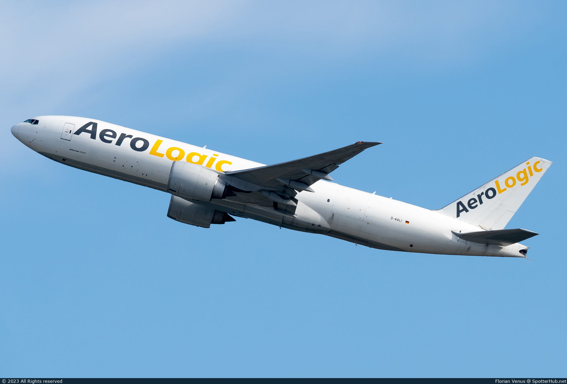 Photo of D-AALI - Boeing 777-F6N operated by AeroLogic