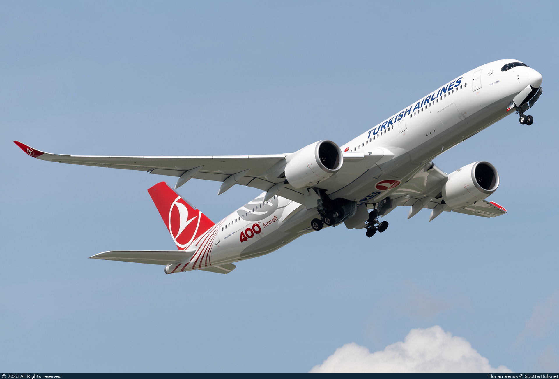 Photo of TC-LGH - Airbus A350-941 operated by Turkish Airlines
