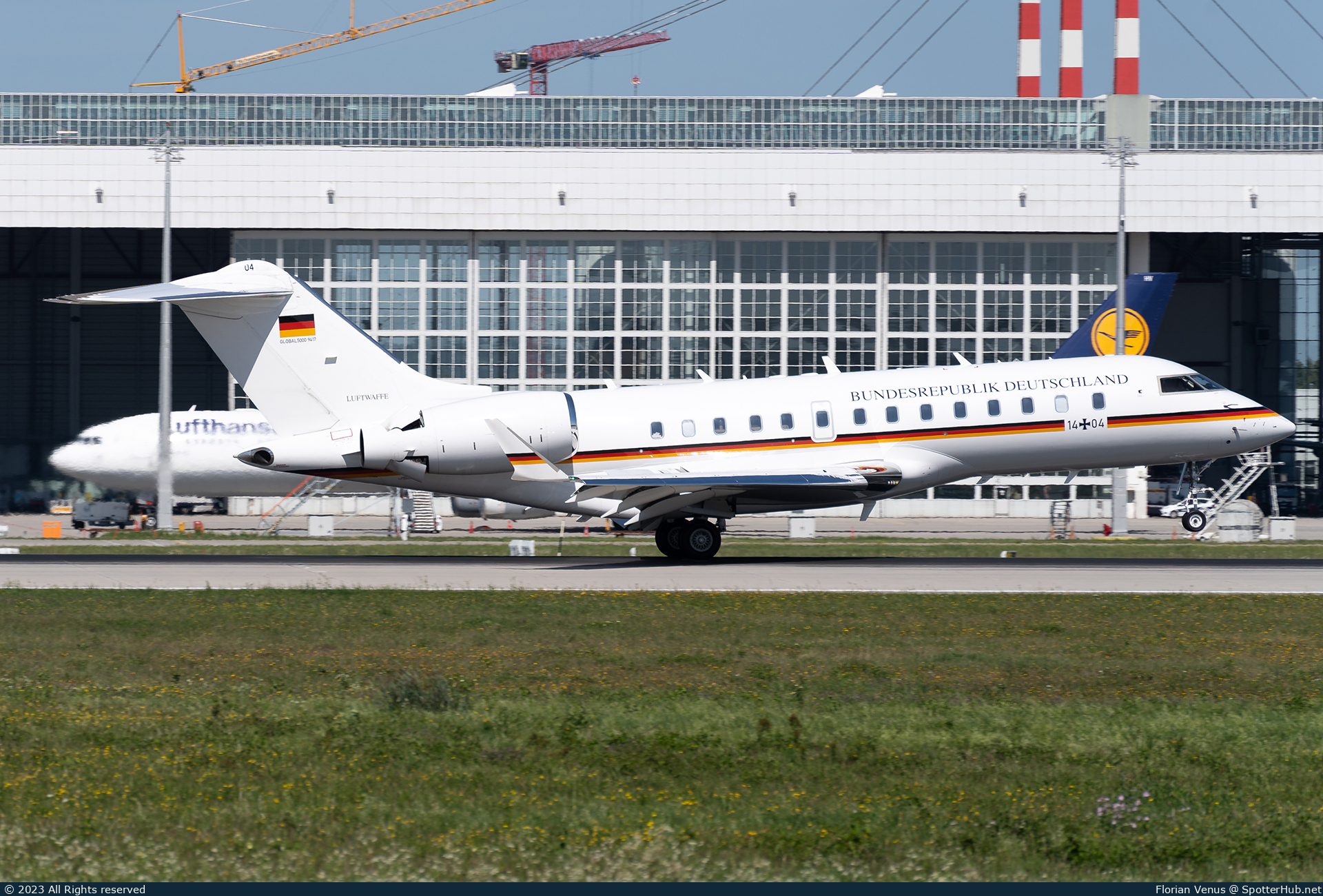 Photo of 14+04 - Bombardier Global 5000 operated by German Air Force