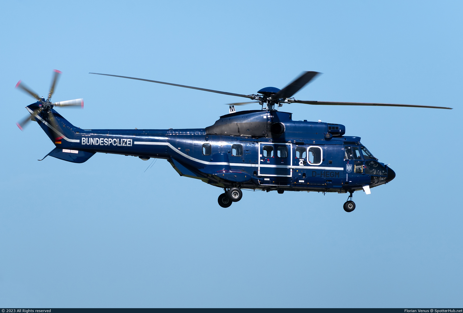 Photo of D-HEGM - Aérospatiale AS332L1 Super Puma operated by German Police - Bundespolizei