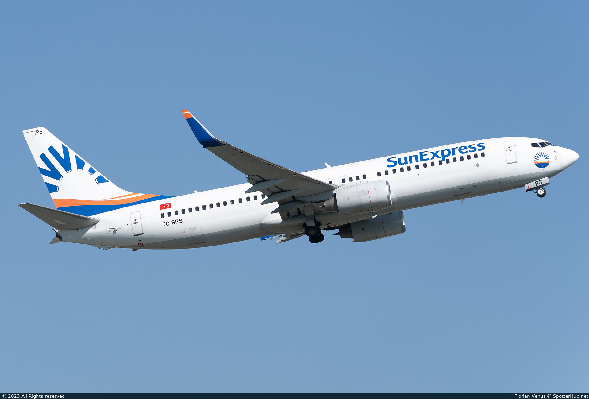 Photo of TC-SPS - Boeing 737-82R operated by SunExpress